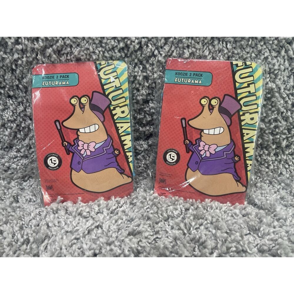 Futurama Slurm 2-Pack Loot Crate July 2018 Exclusive Matt Groening animation X2